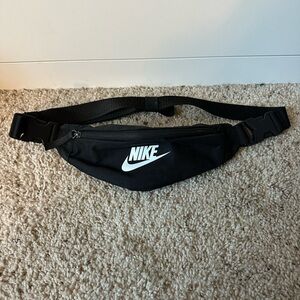 Nike Black and White Belt Bag